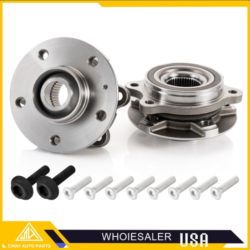Pair Front Wheel Bearing Hub Assembly For Audi A4 A5 A6 A7 A8 Quattro RS5 RS7 - Picture 3 of 9