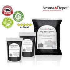 Black Cumin Seed NIGELLA SATIVA Black Seed Raw  Semilla de Comino Negro