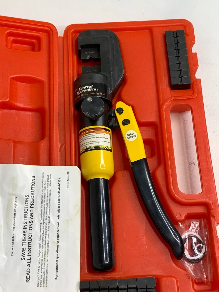 Central hydraulics hydraulic wire crimping deals tool