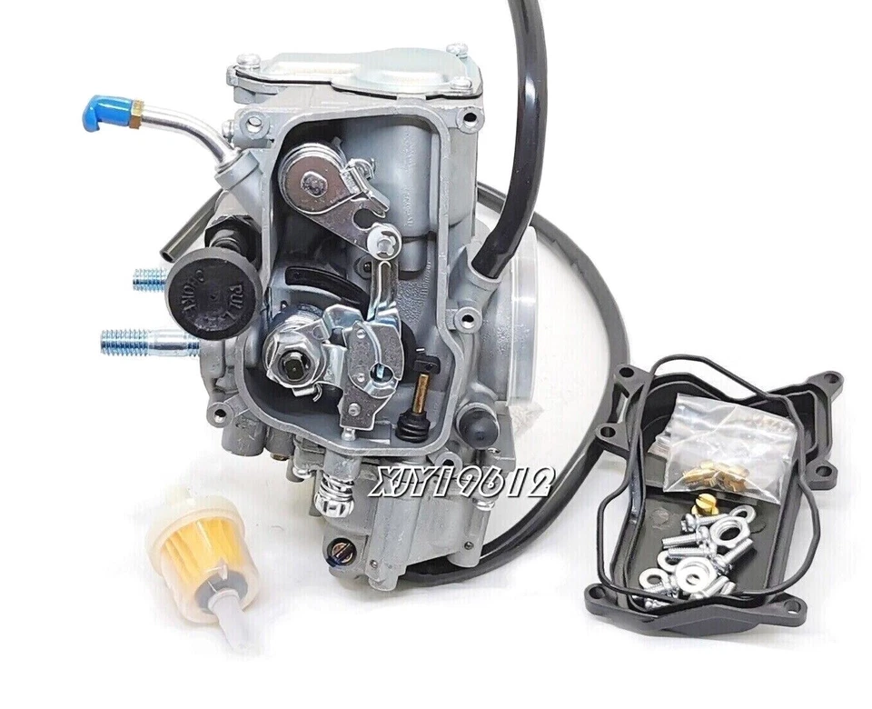 Bota de carburador y colector de admisión para Yamaha Kodiak 400 Big Bear 350 Moto 4   Foto 3 de 4