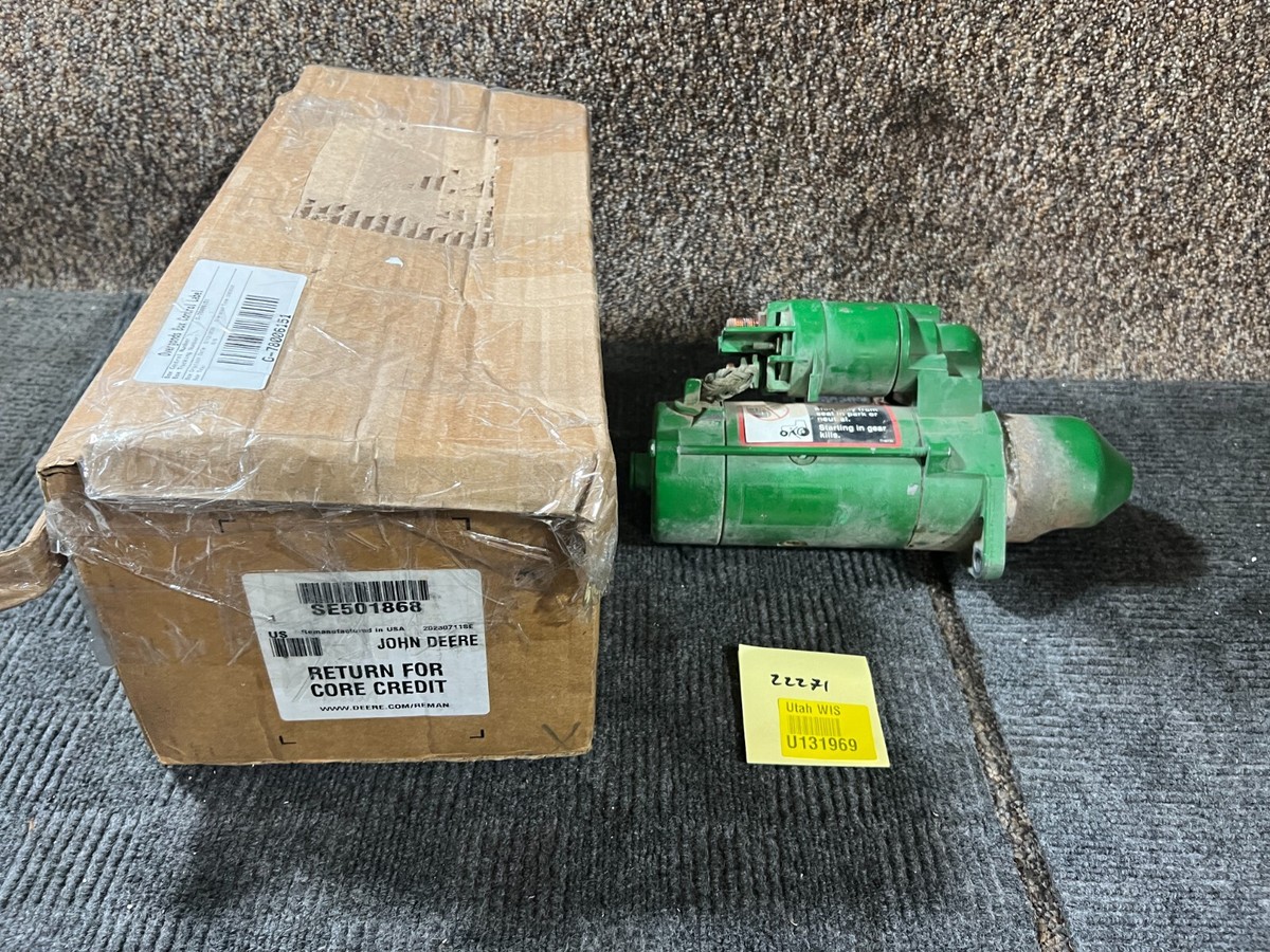 Avviatore Per John Deere - Ricambio SE501848, Nuovo Senza Restituzione - Foto 5