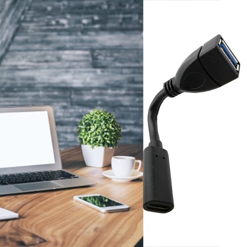 USB Type C Female To USB Female Adapter For Highly Speed Data Syncing Accessory - Zdjęcie 3 z 8