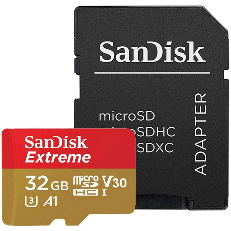 SanDisk Extreme 32GB micro SD Memory Card UHS-I U3 4K 100MB/s with Adapter-UK - Image 3 of 4
