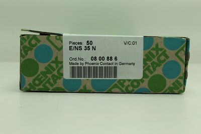 Phoenix Contact E/NS 35 N ( 0800886 ) Endklemmen ( VPE = 50 Stk. ) ''Neu&OVP''