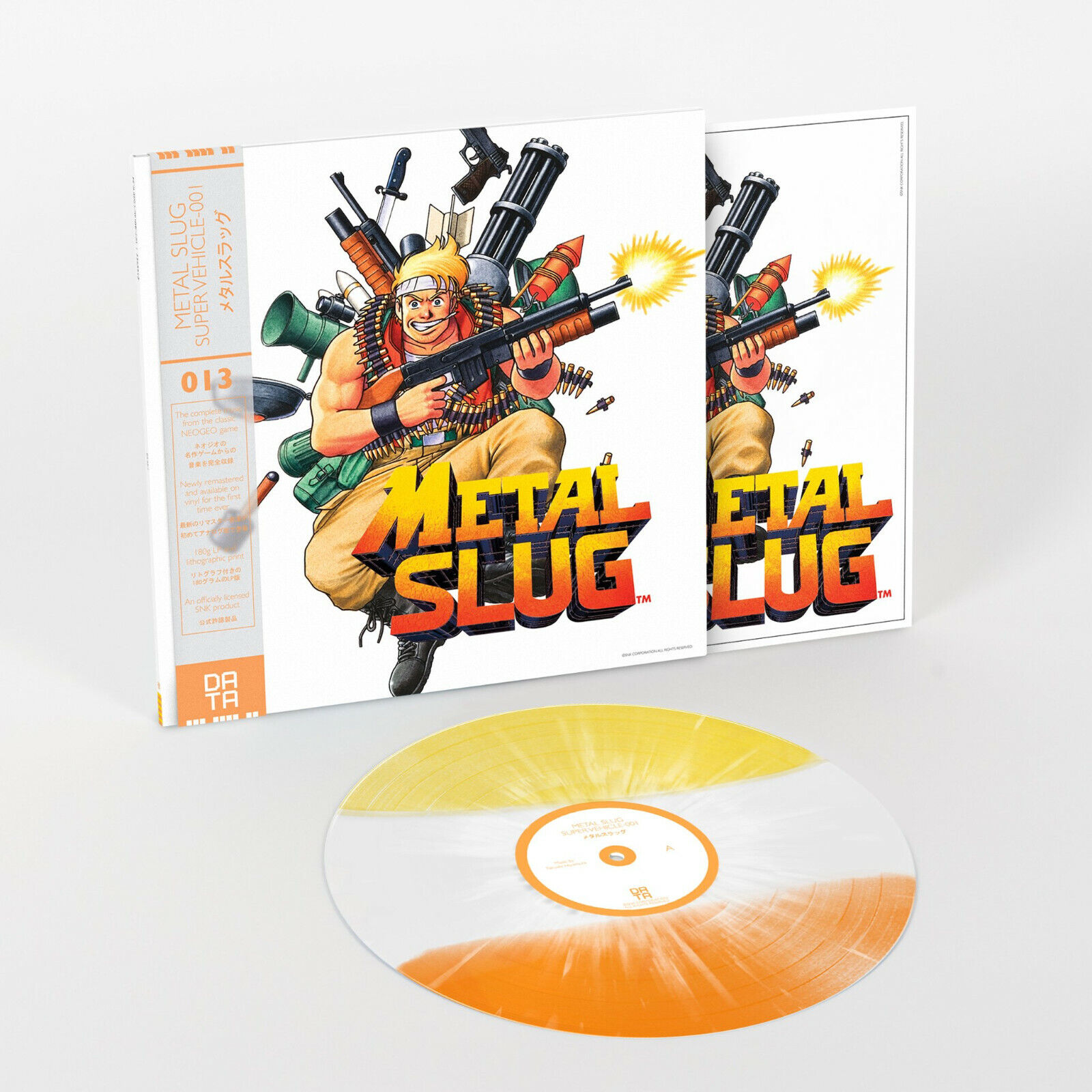 Metal Slug Soundtrack OST Vinyl Record LP Limited Edition Tri-Color (DATA  DISCS)