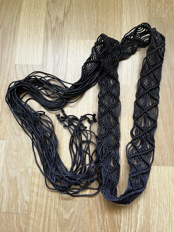 LADIES RETRO VINTAGE BROWN WOVEN BELT BRAND NEW - Image 4 of 4