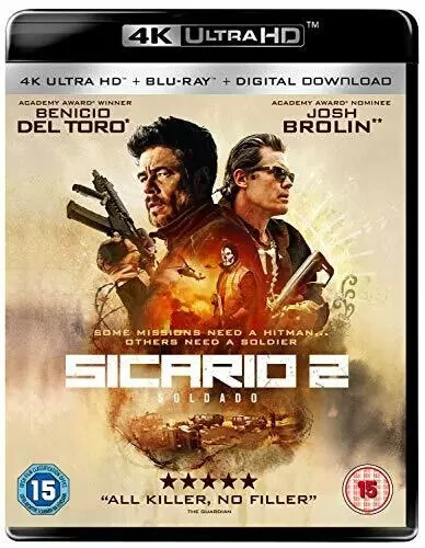SICARIO 2 : SOLDADO (4K + BLU RAY) NEW SEALED