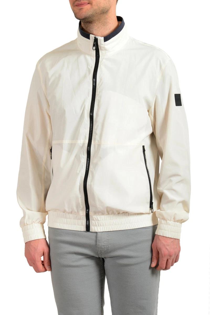 Hugo boss clearance white jacket