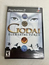 GoDai: Elemental Force (PlayStation 2, PS2 2002) FACTORY SEALED! NIB Great!