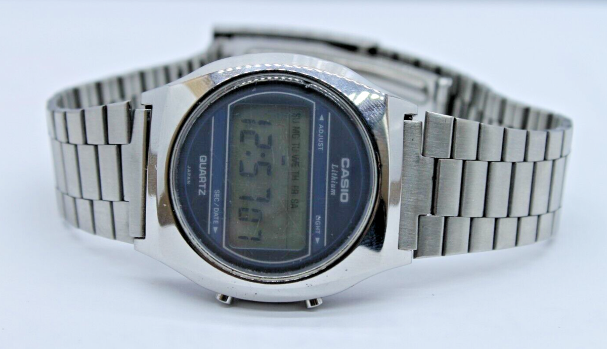 RARE CASIO LITHIUM 94QR-25 QUARTZ DIGITAL VINTAGE JAPAN MEN'S