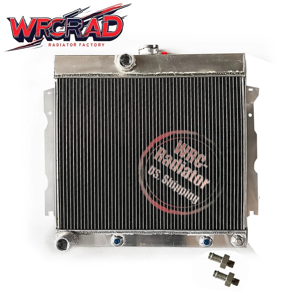 22"W Radiator For 1963-1969 Plymouth Fury Dodge Charger Dart Coronet V8 1968 67 - Imagem 2 de 4