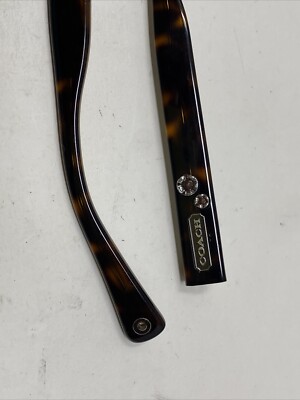 ルチア COACH HC 8016 CIARA 5033/13 TORTOISE 130mm TEMPLE ARM PARTS AE64