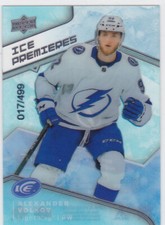 19/20 ICE...ALEXANDER VOLKOV...ICE PREMIERES ROOKIE.../499...# 92...LIGHTNING