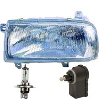 Scheinwerfer Rechts FüR VW Vento 1H2 92-98 Inkl. Osram Lampen Inkl. Motor