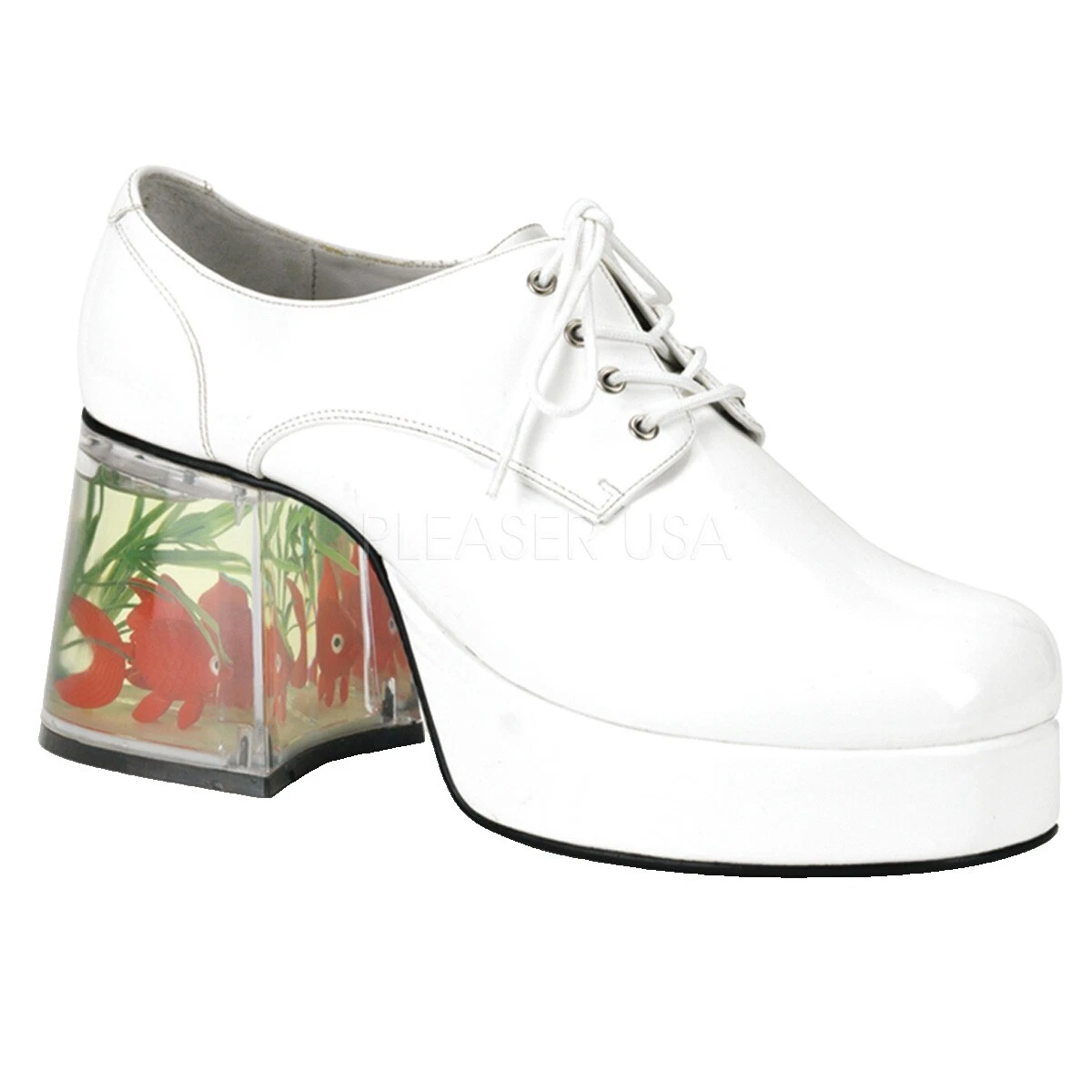 Disco Disfraz Blanco Zapatos y Calzado