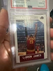 2015 panini hoops Lebron James psa 10 gem mt #14 white card