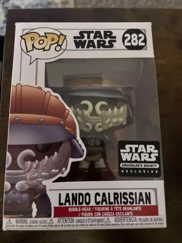 Funko Pop Star Wars Lando Calrissian Skiff Guard Smuggler's Bounty Exclusive 282