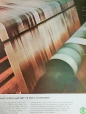 Boise Cascade Magazine Ad Photo Newspaper Advertisement 1965 Original Wall Art