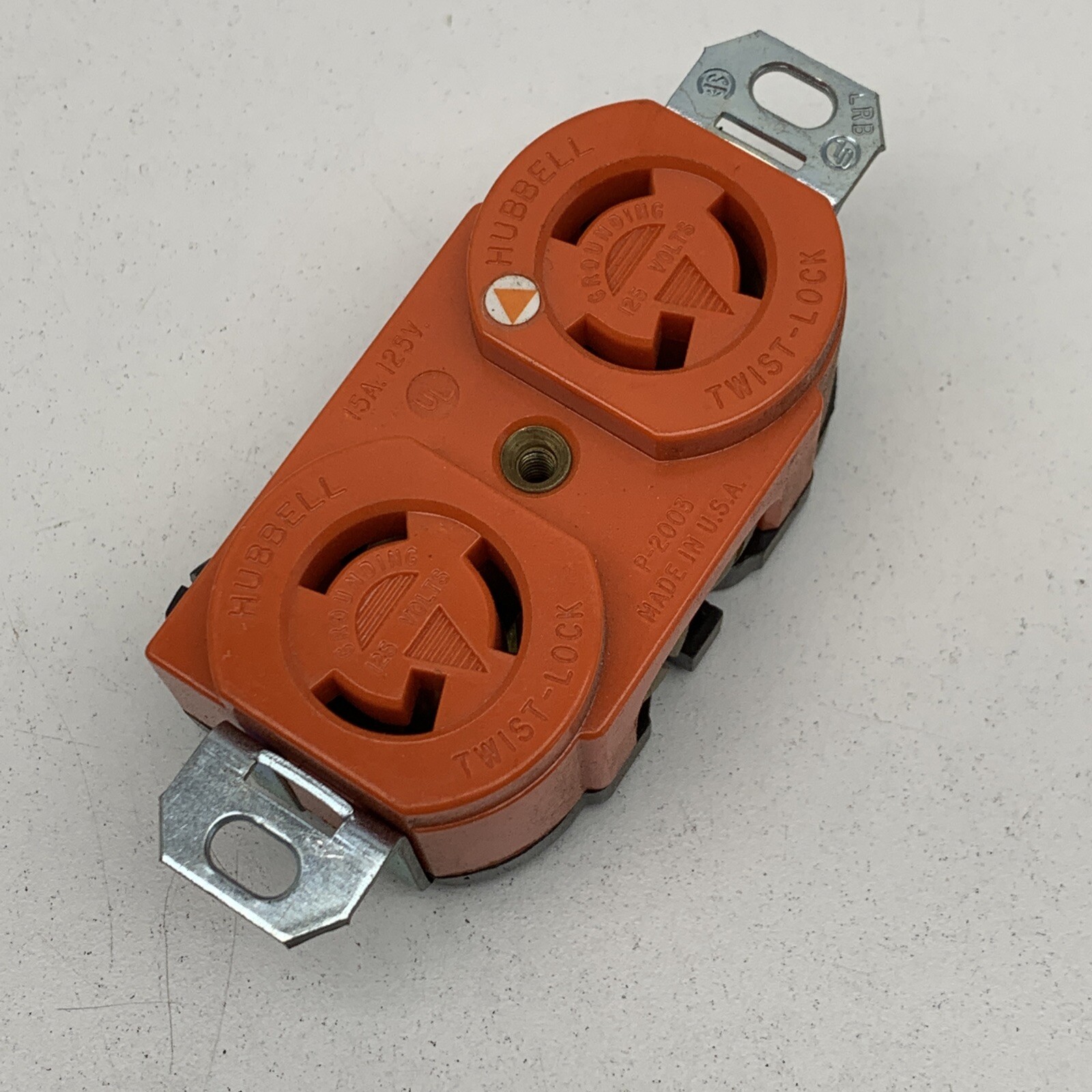 Hubbell IG4700 Twist Lock Isolated Ground Locking Receptacle NEMA L5