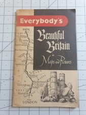 Everybodys Beautiful Britain Maps Pictures 1955 Paperback Book