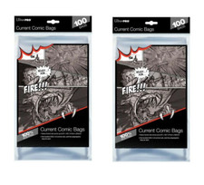 200 Ultra Pro Current / Modern Size Comic Book Bags Acid Free 6-7/8" X 10-1/2