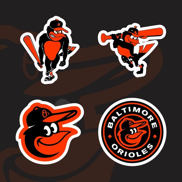 Baltimore Orioles Decal / Sticker Die cut | eBay