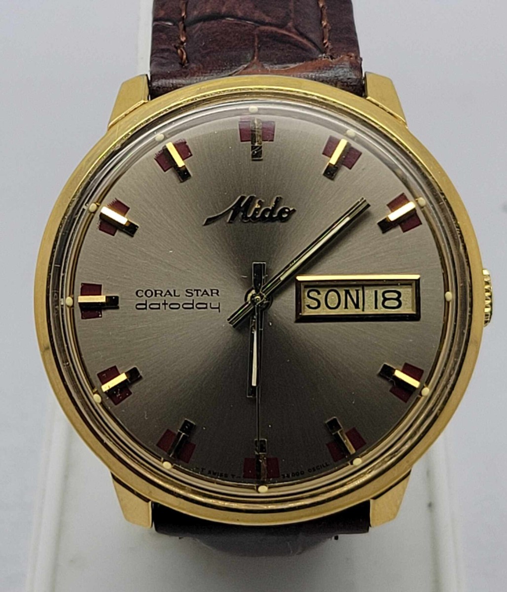 MIDO CORAL STAR AUTOMATIC MENS WATCH CAL 1157