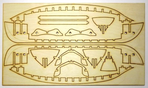 Kit legno fai da te nave LSM0501 kit legno salvataggio baleniera «Кsenia» scala 1:36 - Foto 9 di 17