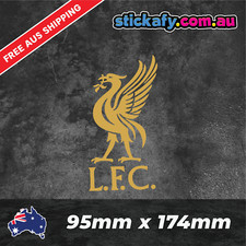 LFC Gold Decal Sticker Funny Laptop Car Window Bumper 4x4 Ute Sticker