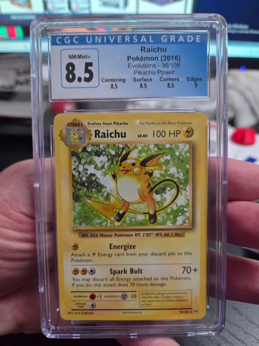 Raichu - (XY Evolutions) 036/108 Deck Exclusives Regular for sale