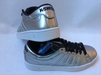K-Swiss Hoke Metallic CMF S Sneaker Turnschuh silber Damen Schuh Gr. 41