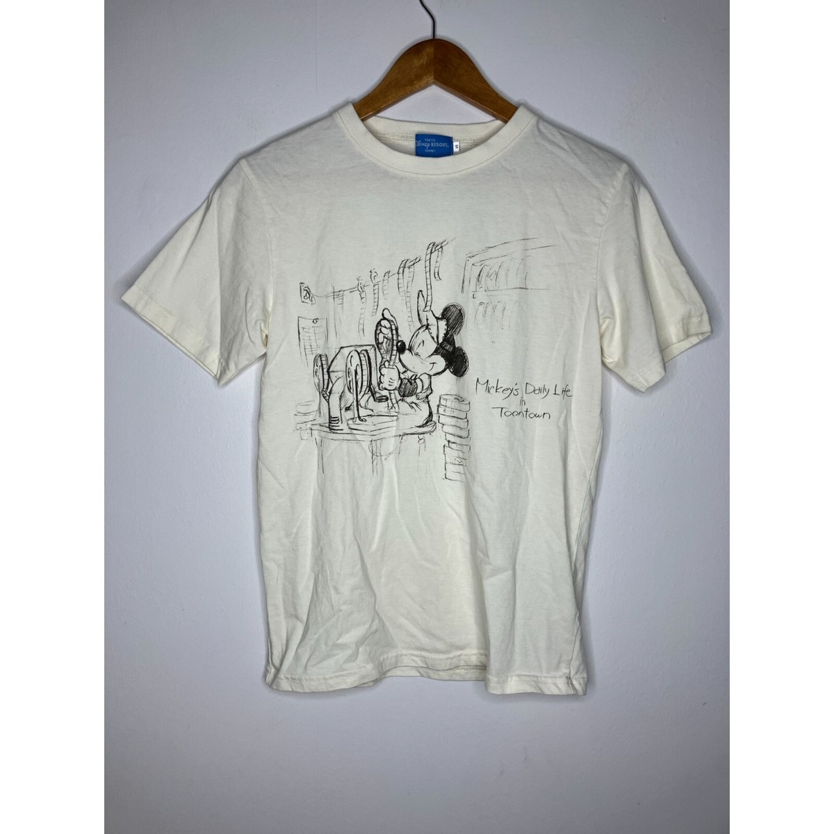 Tokyo Disneyland Toontown 1996 Tシャツ　LL 1996 90 Disney Toontown T-Shirt Tokyo Resort L | eBay
