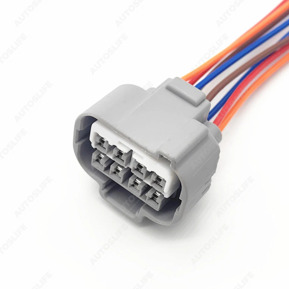 8-Way Headlight Headlamp Connector Pigtail Plug For 2014-2020 Subaru Forester - Image 2 of 4