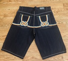 Vintage Evolution in Design Shorts Skater Baggy Hip Hop Wide Leg Y2K Size 38