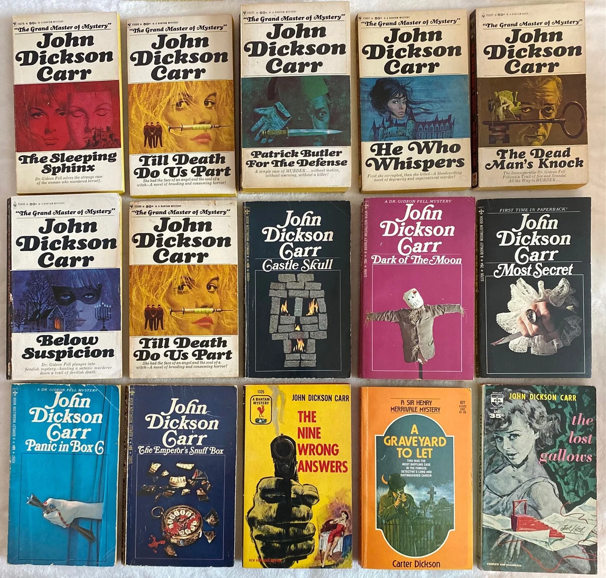 john dickson carr products for sale | eBay