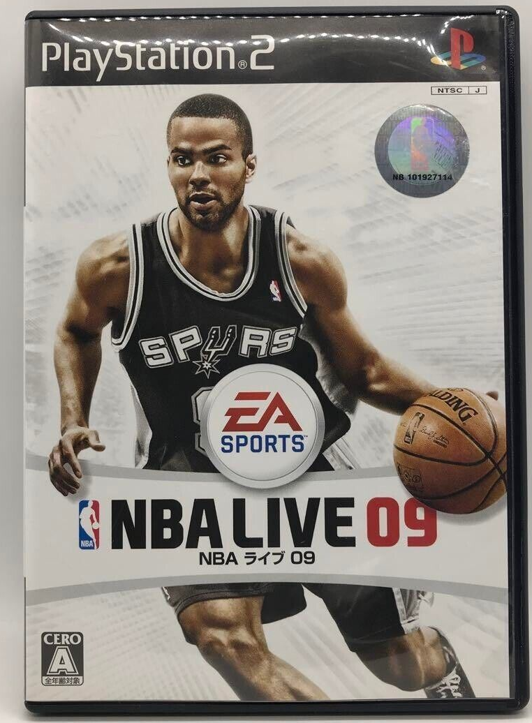新品　PS2 NBAライブ09 PS2 PlayStation 2 NBA Live 09 Japanese Games With Box Tested
