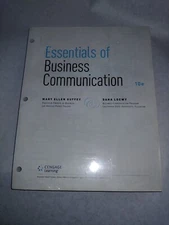 Essentials of Business Communication 10th Edition Paperback with Access Card