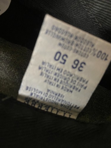 MEN D&G MADE ITALY BY ITTIERRE DENIM Jet BLACK REGULAR W35 L34 H8 RRP£300 - Picture 11 of 11