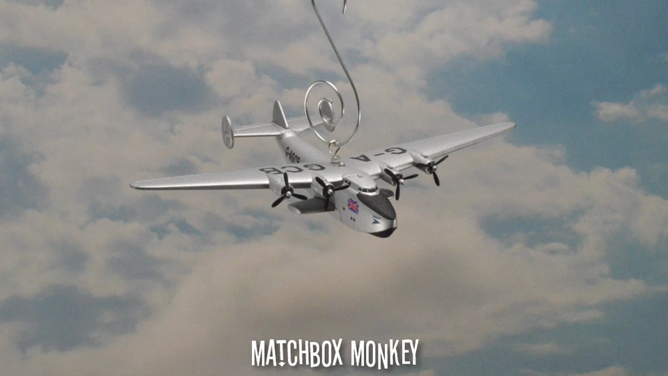 Boeing 314 Clipper Bangor Seaplane Boat Plane Christmas Ornament Airplane BOAC - Image 3 of 4