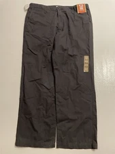 NWT Dockers D2 38 x 30 Gray Off The Clock Khaki 100% Cotton Twill Chinos