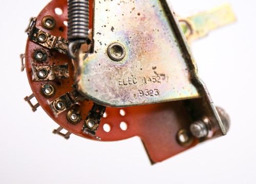 Fender Stratocaster CRL 3-Weg Switch ELEC 1452 9323 Vintage Made in USA 2503885 - Bild 8 von 9
