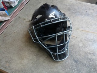 Easton Stealth SE Baseball Catchers Helmet Black Large 7 1/8 7 7/8