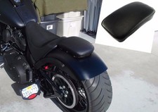 Asiento de pasajero trasero rectangular con 8 ventosas para Harley Chopper XL