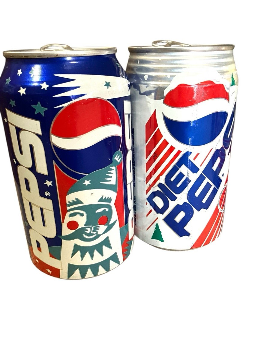 Vintage Pepsi Cans Lot Of 6 No Duplicates Collectible Flavored