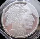 1Troy Ounce 999 Fine Silver Liberty Indian Head Buffalo Coin Plastic Pouch