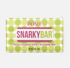 Perfectly Posh SNARKY BAR SHEA-LOADED VERY SCRUBBY BAR, New & Sealed 
