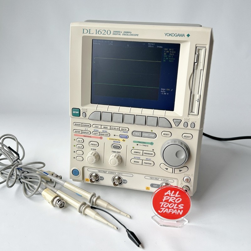 Yokogawa DL1620 200MS/s 200MHz Digital Oscilloscope w/ 2 Probes , 700960 700988