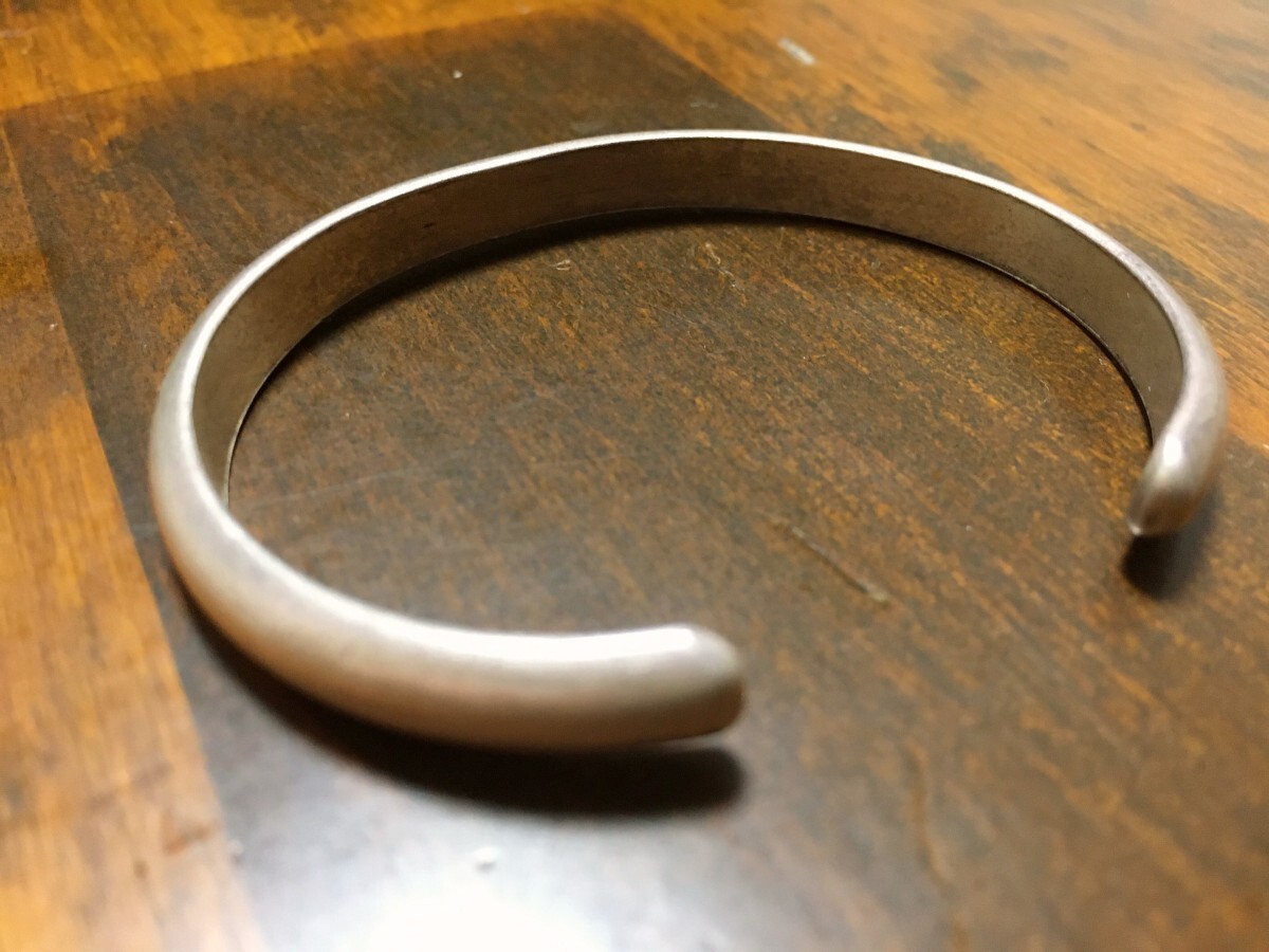M*L様 visvim NAVAJO VINTAGE BANGLE Men's Wear Visvim visvim NAVAJO VINTAGE BANGLE SILVER