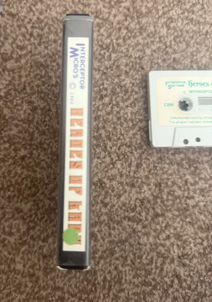 Commodore 64 Heroes of Karn game by Interceptor Software tested  - Image 4 of 4