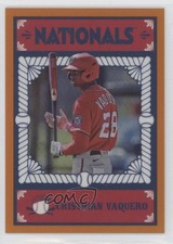 2023 Bowman Chrome Ascensions Orange Refractor 21/25 Cristhian Vaquero 10ek